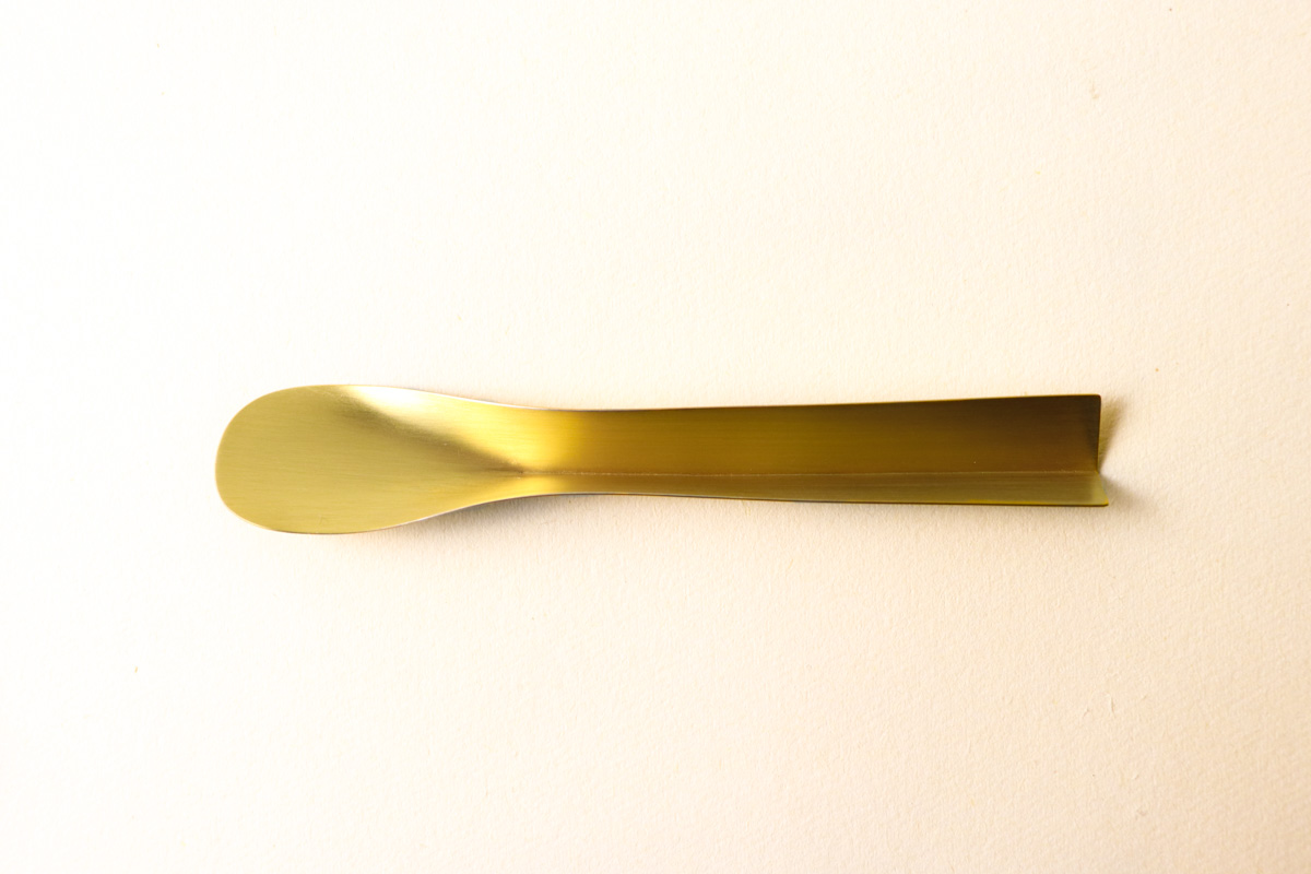 Gold Plated Matcha Spoon